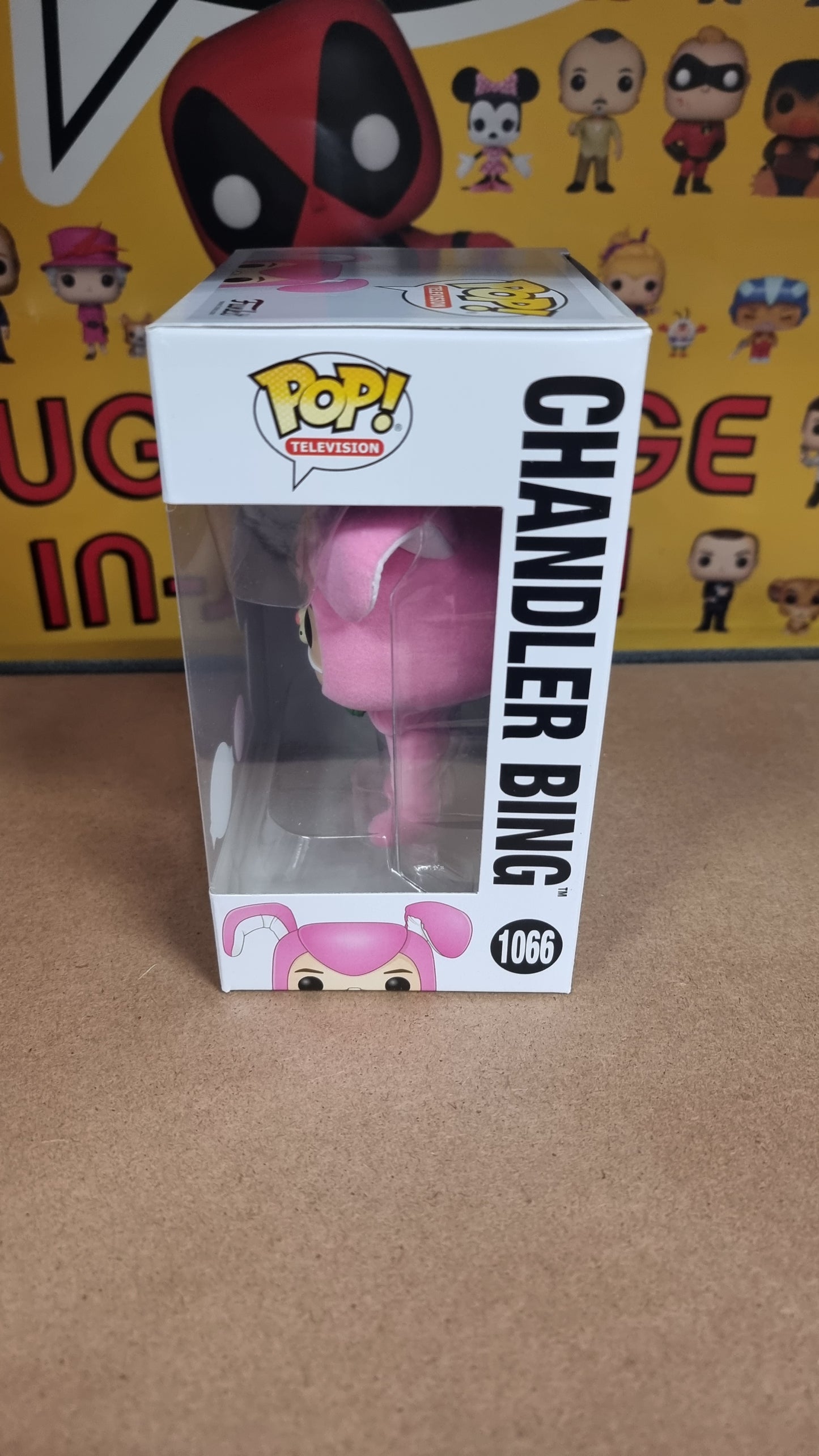 Pop Television Chandler Bing No. 1066 Flocked Special Edition