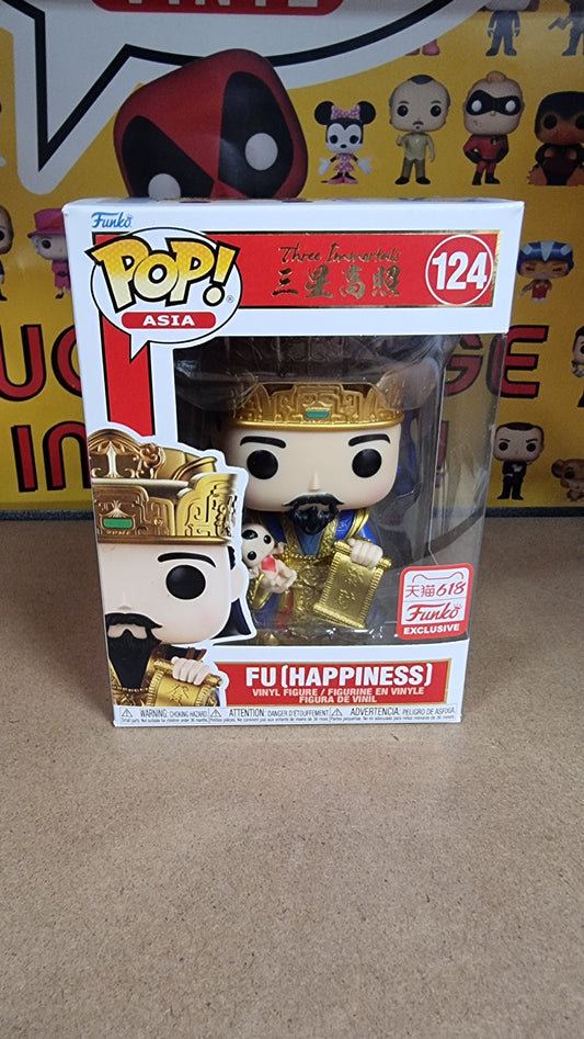 Pop Asia Fu (Happiness) No. 124 Funko Exclusive