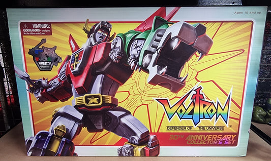 Voltron Defender Of The Universe 30th Anniversary Collecters Set