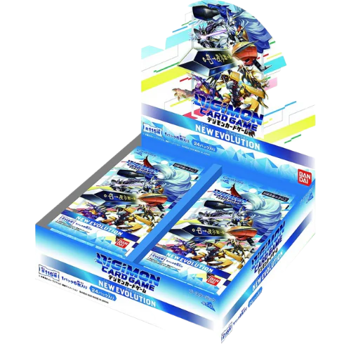 Digimon Trading Card Game - New Evolution - Booster Box - BT01 - 2020